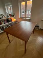 Midcentury Teak Eettafel Jaren 60, Vintage uit Denemarken, Ophalen, Gebruikt, Teakhout, 200 cm of meer