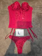 Sexy Korset Set - Maat L, Verzenden