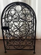 Gietijzeren  wijnrek voor 23 flessen, Huis en Inrichting, Woonaccessoires | Wijnrekken, Ophalen, 50 tot 75 cm, 15 tot 25 flessen