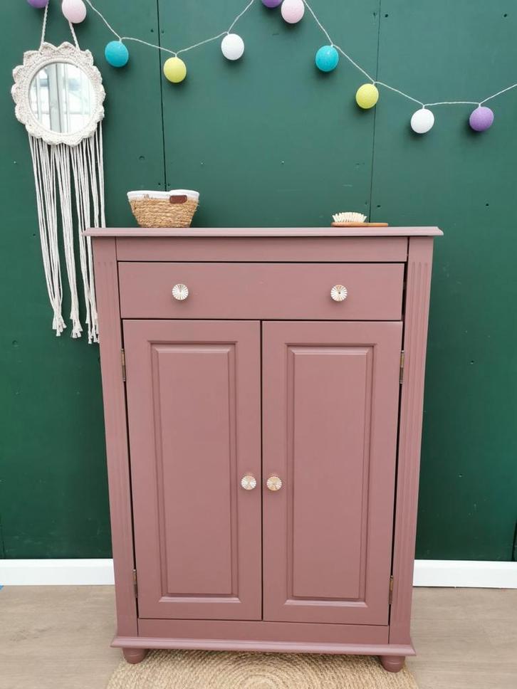 Meidenkast Full Plum, Kinderen en Baby's, Kinderkamer | Commodes en Kasten, Gebruikt, Kast, 105 cm of meer, 75 tot 100 cm, 50 tot 70 cm