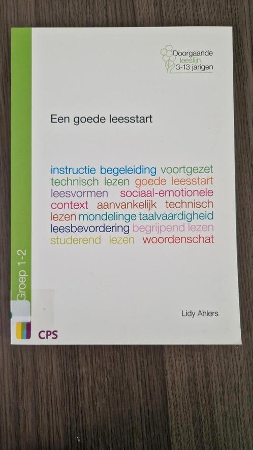 L. Ahlers - Een goede leesstart in groep 1-2, Boeken, Wetenschap, Zo goed als nieuw, Ophalen of Verzenden