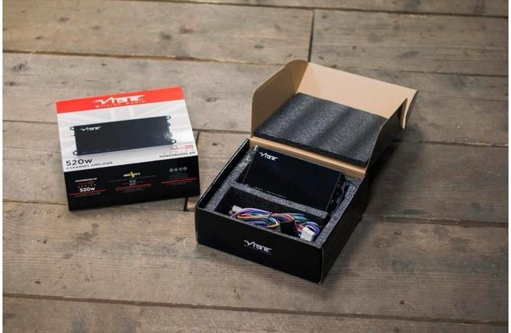 Vibe Powerbox65.4 Plug & Play Auto Versterker, Auto diversen, Autospeakers, Zo goed als nieuw, Ophalen of Verzenden