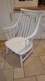 Vintage Pastoe spijlenstoel voor €75,-, Ophalen, Gebruikt, Wit, Pastoe topiovara
