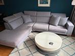Hoekbank Chateau d'Ax, grijs, verstelbare hoofdsteunen, Huis en Inrichting, Ophalen, 250 tot 300 cm, Gebruikt, 100 tot 125 cm