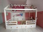 Kinderbed 90x200 bedhuisje met lades, Kinderen en Baby's, Kinderkamer | Bedden, Ophalen, 85 tot 100 cm, Gebruikt, Lattenbodem
