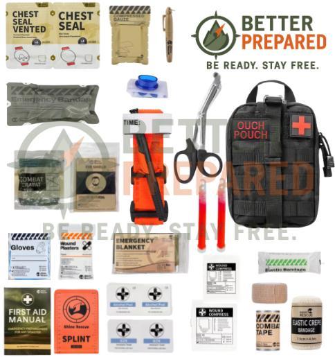 AFAK Med Kit – Compleet met Tourniquet & Chest Seal – IFAK, Verzamelen, Militaria | Algemeen, Landmacht, Amerika, Verzenden