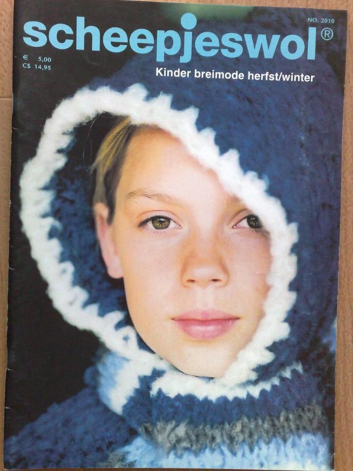 Scheepjeswol kinder breimode herfst/winter nr: 2010, Hobby en Vrije tijd, Breien en Haken, Zo goed als nieuw, Breien, Patroon of Boek