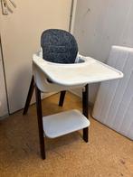 Stokke Steps Stoel kinderstoel met babyzitje en eetplateau, Kinderen en Baby's, Kinderstoelen, Ophalen, Gebruikt, Meegroeistoel