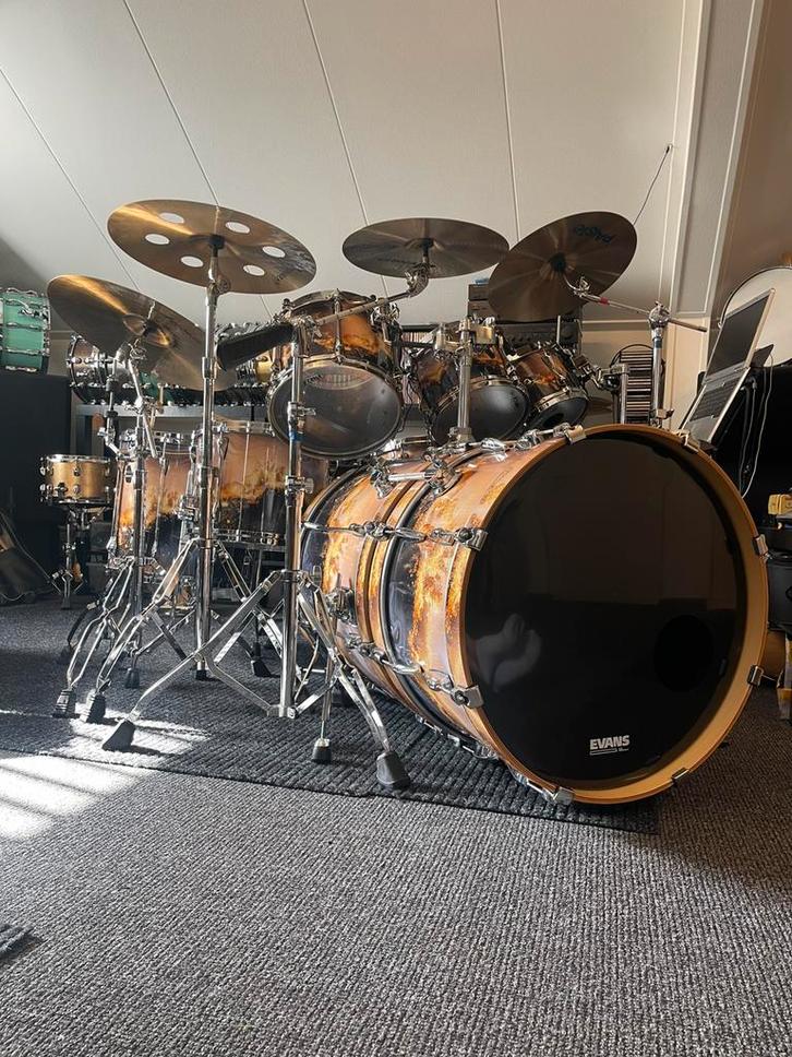 Korting 1000€  9Dlg. “Uniek” “Aliën” Tama Superstar Drumkit, Muziek en Instrumenten, Drumstellen en Slagwerk, Zo goed als nieuw