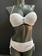 Antigel halter  bikini maat 80b slip 44 Model l exquise, Verzenden, Nieuw, Wit, Bikini