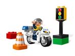 DUPLO 5679 POLITIE MOTOR, Ophalen of Verzenden, Gebruikt, Complete set, Duplo