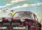 Brochure FORD Taunus 12 Mx (wereldbol), 1956 (NL)., Gelezen, Ford, Ophalen of Verzenden, Ford, Amsterdam.
