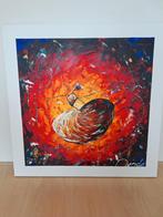 Kleurrijk acrylverfschilderij van Nende kunst, Antiek en Kunst, Ophalen