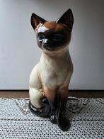 Groot beeld Goebel Siamese kat poes, Verzamelen, Ophalen of Verzenden, Zo goed als nieuw, Hond of Kat, Beeldje of Figuurtje