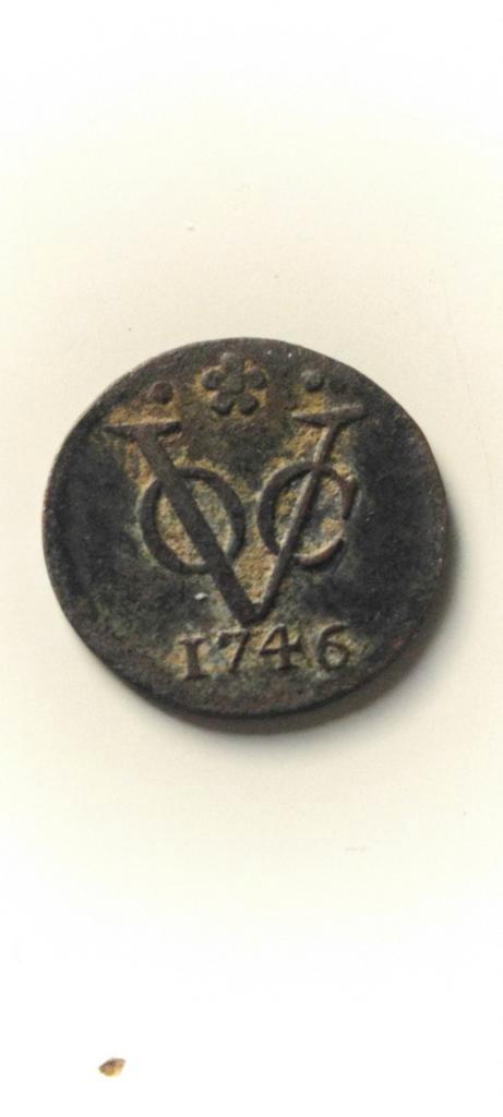 Prachtige VOC Duit 1746 - Zeldzame Munt, Postzegels en Munten, Munten | Nederland, Losse munt, Overige waardes, Vóór koninkrijk