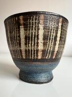 Vintage Chamotteklei Schaal op Voet Jan van Stolk 60’s, Antiek en Kunst, Antiek | Keramiek en Aardewerk, Ophalen of Verzenden