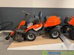 Husqvarna R 214C Rider frontmaaier inclusief 94cm combi dek, Tuin en Terras, Zitmaaiers, Ophalen, Nieuw, HUSQVARNA, Mulchfunctie