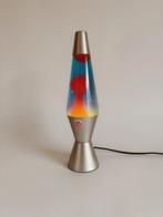 RETRO LAVALAMP | BLAUW/ORANJE, -, -, Ophalen of Verzenden, Glas