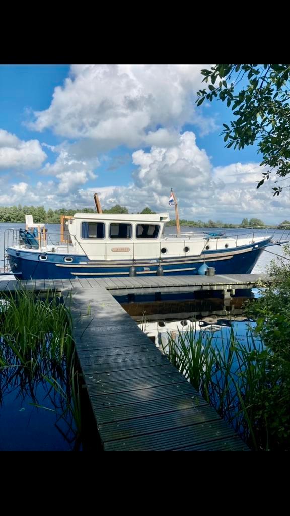 Mooie Stalen Meeuw Kotter - 10.60x3.50m winterprijs, Watersport en Boten, Motorboten en Motorjachten, Gebruikt, Staal, 9 tot 12 meter