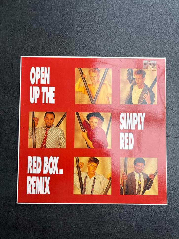 📀 Simply Red - Open Up The Red Box Remix - Vinyl, Cd's en Dvd's, Vinyl | Overige Vinyl, Gebruikt, 12 inch, Ophalen of Verzenden