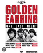 2x Golden Earring 27 januari Rotterdam Ahoy, Tickets en Kaartjes, Twee personen, Januari