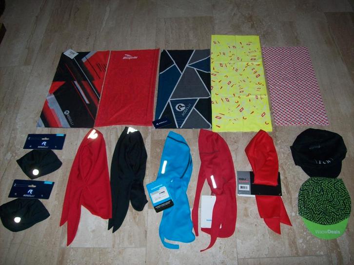 Nieuwe Wielren/MTB mutsen, Bandana , buff,, Fietsen en Brommers, Fietsaccessoires | Fietskleding, Nieuw, Dames, Heren, Bovenkleding