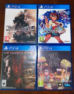 4x Playstation 4 Games - NieR, Metal Gear + Meer, Spelcomputers en Games, Avontuur en Actie, Vanaf 18 jaar, 1 speler, Ophalen of Verzenden