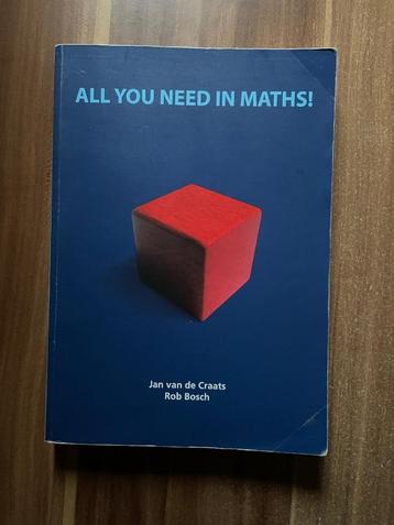 All You Need To Know In Maths beschikbaar voor biedingen