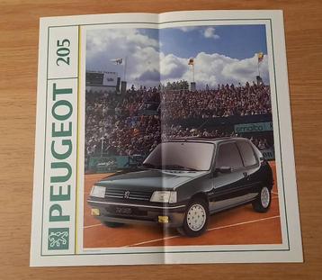 Peugeot 205 Roland Garros brochure, 1992, Duitsland beschikbaar voor biedingen