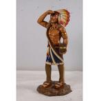 Native Tabacco Indian - Indiaan beeld 184 cm, Nieuw, Ophalen