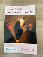 Studieboek Materieel Strafrecht, Ophalen, Prof.mr. C. Kelk, Nieuw, WO