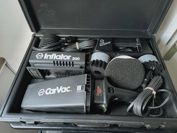 Auto Reinigingsset 12V - CarVac, Inflator, Scrubber beschikbaar voor biedingen