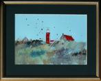 Vuurtoren Eierland Texel - Kunstenaar: Kinga Wieczorek, Ophalen of Verzenden