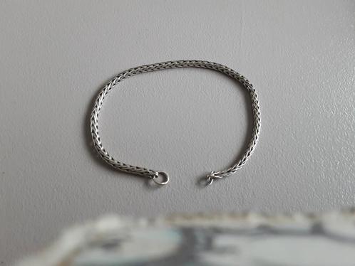 Trollbeads armband 18 cm, Sieraden, Tassen en Uiterlijk, Armbanden, Zo goed als nieuw, Zilver, Zilver, Ophalen of Verzenden