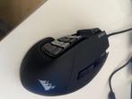 Corsair Scimitar RGB Elite - Gaming Muis - 18000 DPI - Zwar, Computers en Software, Muizen, Muis, Gaming muis, Nieuw, Ophalen of Verzenden