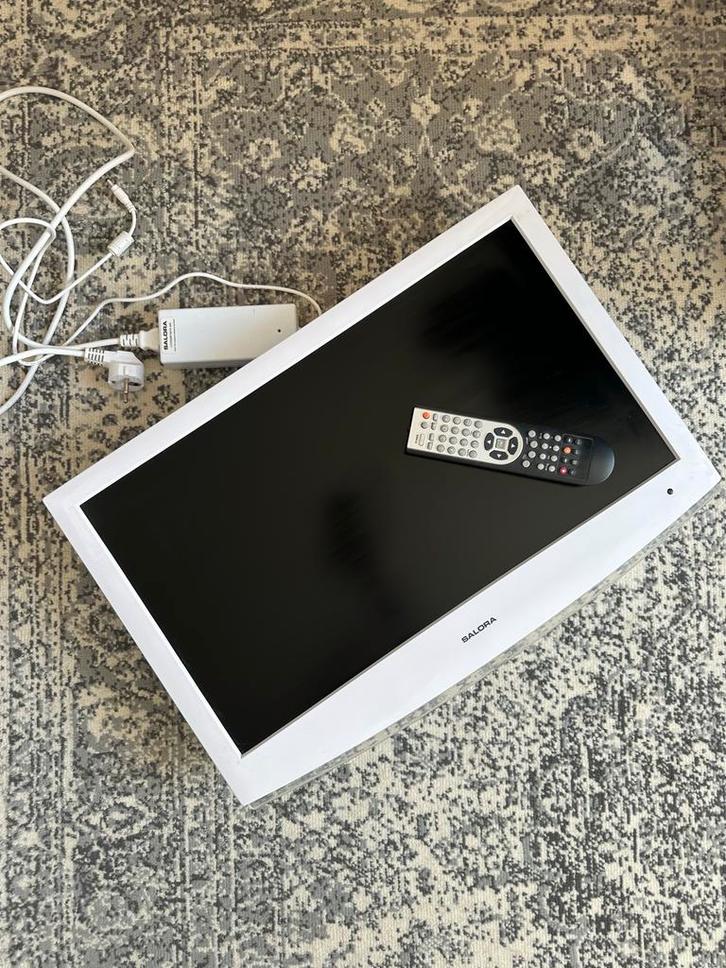Salora LCD TV met DVD-speler, Audio, Tv en Foto, Televisies, Gebruikt, LCD, 40 tot 60 cm, HD Ready (720p), Overige merken, 50 Hz