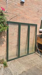 Kweekkas afschermdeel met glas, Tuin en Terras, Kassen, Ophalen, Gebruikt, Kweekkas, Glas