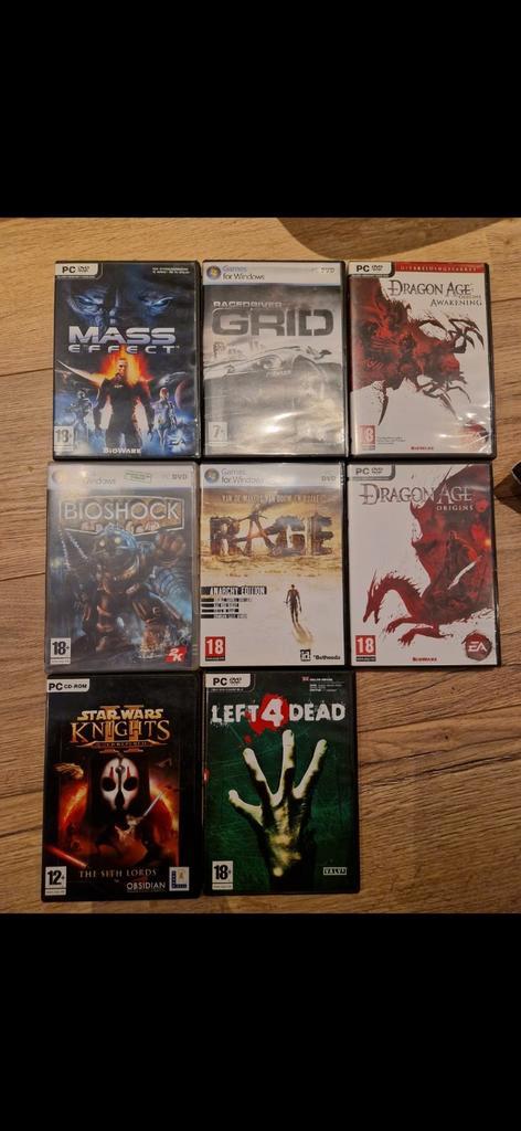 Grote collectie pc games!, Spelcomputers en Games, Games | Pc, Zo goed als nieuw, 1 speler, Ophalen of Verzenden