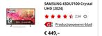 Samsung crystal UHD DU7100  43inch, Audio, Tv en Foto, Televisies, Ophalen, LED, 50 Hz, Nieuw