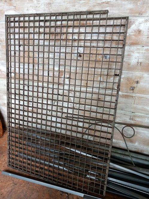looprooster vijverrooster moestuin rooster, Tuin en Terras, Gaas en Draad, Gebruikt, Minder dan 10 meter, Ophalen