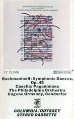 Rachmaninoff: Symphonic Dances Sergei Vasilyevich MC, Cd's en Dvd's, Cassettebandjes, Gebruikt, Klassiek, 1 bandje, Ophalen of Verzenden