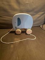 Trekdier olifant, Kinderen en Baby's, Speelgoed | Houten speelgoed, Ophalen of Verzenden, Gebruikt, Duw- of Trekspeelgoed