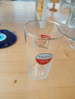 Amstel bier glas dubbeldruk., Verzamelen, Biermerken, Ophalen of Verzenden, Zo goed als nieuw, Glas of Glazen, Amstel