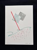 Zeefdruk Hannes Postma - Kerst (Zomeropruiming), Antiek en Kunst, Verzenden