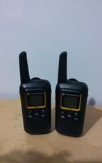 Motorola Walkie Talkies - Set van 2 geen lader, Gebruikt, Ophalen of Verzenden, Portofoon of Walkie-talkie, Met broekklem