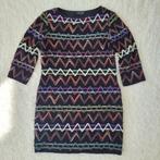 Ana Alcazar jurk zigzagpatroon maat 42 met voering, Kleding | Dames, Jurken, Zwart, Maat 42/44 (L), Ophalen of Verzenden, Zo goed als nieuw