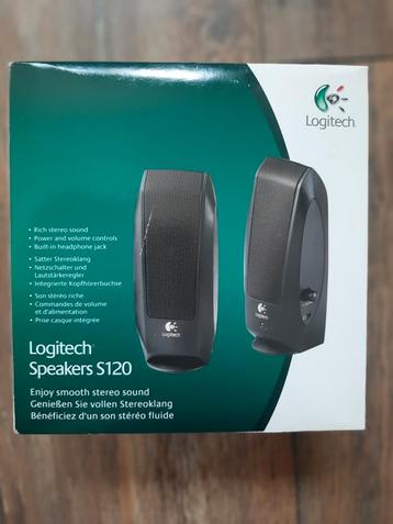 Logitech S120 Nieuw in Doos - Stereo Speakers beschikbaar voor biedingen