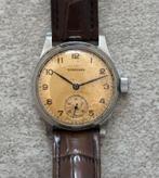 Vintage Longines, Sieraden, Tassen en Uiterlijk, Horloges | Antiek, Staal, Met bandje, 1930 tot 1960, Ophalen of Verzenden