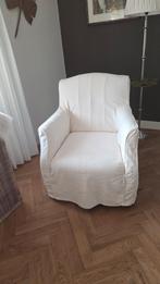 Riviera Maison Fauteuil - Zo goed als nieuw!, Ophalen, 75 tot 100 cm, 75 tot 100 cm, Stof