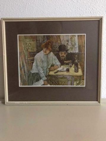 Henri de Toulouse Lautrec, 7 ingelijste afbeeldingen beschikbaar voor biedingen